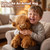 Highland Cow Stuffed Animals, Microwavable & Weighted Stuffed Animal, Highland Cow Plush for Warmth Comfort, Heatable Coolable Lavender Scent Toy, Cute Soft Plushies Gifts for Kids Boy Girl and Adults