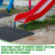 Nuanchu Outdoor Playground Mats, 48"x48", Black