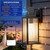 hameso Porch Light Camera, AI Human Detection, Dusk to Dawn Outdoor Light