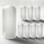 8pcs G9 Glass Bulb Cover, 25mm Frosted Borosilicate Light Shade Replacement