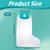 Cast Covers for Shower Leg, Waterproof Cast Protector for Shower Leg Adult, Reusable Comfortable Watertight Protection for Legs, Foot, and Ankle