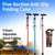 Hyoocct Folding Lightweight Walking Stick, Adjustable Aluminum Metal Collapsible Travel Cane with Non-Slip Rubber Base, 85-95cm (Lake Blue)