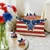 ARGOOFG 4th of July Patriotic Pillow Covers 12x20 Inch, Memorial Day Decor