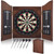Yirinatek Sisal Dart Board Cabinet Sets, Decorative Dart Boards for Adults