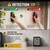 PREXISO 2-in-1 Stud Finder with Laser Level, Rechargeable Cross Line Laser