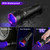 WINDFIRE UV Flashlight 365nm Black Light Rechargeable Powerful