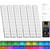 EZVALO 80RGB Color Changing Under Cabinet Lighting, Led Shelf Lights
