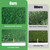 HO2NLE 6x4FT Dog Pee Grass, Artificial Grass Mat with Drainage Holes