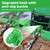 Tractor Bucket Grab Hooks 2” Receiver D Rings with Self-Locking Function