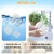 22 Sets Pet Water Fountain Filter Replacement Compatible with Oneisall PWF-002 7L/230oz Dog Water Fountain, Dog Water Bowl Filters with Pre-Filters and Pump Sponges
