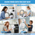 Eiito Hat Washer Cage Hats Cleaner, 4 Pcs (2 Cages + 2 Mesh Bags)