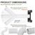 Bat One Way Exclusion Valve, 90 Degree Connector Bat Exclusion Tube