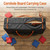 Kivan Base Cornhole Carrying Case Fits 4' x 2' Regulation Size Boards, Heavy-Duty 600D Cornhole Board Bag with 4 Reinforced Thickened Corners, Extra Pockets for Beanbags, Outdoor Games