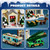Christmas Holiday House Building Set, 5 in 1 Model Buildings Blocks Kits