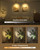 Spotlights Indoor with Daily Auto Timer, 5500mAh Rechargeable Plant Lights, Wireless Uplighting with Remote, 3CCT & Dimmable, Display Lights for Painting, Artwork, Plants, Accent Lighting