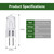 Fanshuge Fanhuge 2PCS 130V 50W Microwave Oven Halogen Light Bulbs