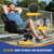 Sheenive Reclining Stadium Seats with Back Support, Bleacher Seat Cushion