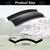 JUSTTOP 1" RV Vinyl Trim Molding Insert, Weather Stripping Exterior Flexible Molding, Screw Cover RV Boat Camper Travel Trailer (50FT, Black)