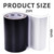 Bligo Heavy Duty Waterproof Repair Tape Multipurpose Black 6 Inch x 25 FT