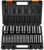 VEVOR Impact Socket Set 1/2 Inches 19 Piece, Deep Socket, 6-Point Sockets, Rugged Construction, Cr-V, 1/2 Inches Drive Socket Set Impact 3/8 inch - 1-1/2 inch, with a Storage Cage