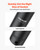 VEVOR Impact Socket Set 1/2 Inches 19 Piece, Deep Socket, 6-Point Sockets, Rugged Construction, Cr-V, 1/2 Inches Drive Socket Set Impact 3/8 inch - 1-1/2 inch, with a Storage Cage