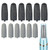 12PCS Flawless Pedi Replacement Heads, Extra Coarse Foot File Rollers