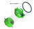6" Extension Clear Camper RV Sewer Hose Adapter - Odor-Proof & Leak-Proof
