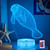 Ammonite Manatee Night Light, 3D LED Lamp with Remote, 16 Color Changing & Timer, Room Decor Light, Vibrant Ambient Lighting, Birthday Xmas Gift for Kids Adults