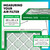 Filterbuy 20x25x5 Air Filter MERV 11 Pet & Allergy Defense (2-Pack)