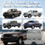 runfider Custom Heavy Duty Seat Covers for Toyota Tacoma 2005 2006 2007 2008 2009 2010 2011 2012 2013 2014 Front Bench Seat Protector Interior Accessories，Waterproof & Machine Washable - Gray