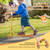 Kick Scooter for Kids Ages 3-7, LED Light Up 3 Wheels,Adjustable Handlebar Height,Long Anti-Slip Deck,Heavy Duty Metal Scooters for Boys Girls Age 3-5 5-7, up to 110 Lbs