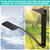Otoolling Mailbox Bracket for Post Metal Mounting Heavy Duty Floating Shelf Bracket Hardware for Strong Support Installation Outdoor(Black)