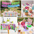 205pcs Thirty Flirty and Thriving Decorations Tableware Set, 25 Serves