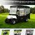 Mixopoly 4 Passenger Universal Golf Cart Enclosure for ezgo Club car Yamaha with 86" Roof, 4-Sided Clear Window 600D Rain Cover Waterproof Windproof Snowproof and All-Weather Protection