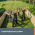 WORX Clamping Sawhorses,7 Inch Metal Triangle Ruler Included, WX065.3