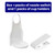 1 Pack Laundry Detergent Cup Holder,Nozzle Upgraded Labor Saving Switch,Reusable Laundry Detergent Cup Holder with Press Switch,Drip Catcher,for Laundrys Room Organization and Storage