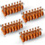 Afarnook 4 Pcs Chicken Leg and Wing Rack for Grill 14 Slot Drumstick Holder