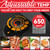 SugarWhisk 8-inch Ceramic Coated Electric Skillet with Lid, Non Stick Skillet Griddle Pan Electric, Rapid Heat Up, 650W, Breakfast Skillet, Kitchen Appliances for Cooking, Graphite