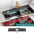 Eormoe Kitchen Sink Faucet Mat - 15.7in Diatomite Sink Protectors for Kitchen Sink, Stone Sink Splash Guard for Kitchen Counter Sink Accessories (Dark Grey, 15.7'' x 3.9'')