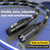 BGBGKK Braided XLR Cables 15ft 6 Pack, XLR Microphone Cable, 3-pin Professional Male to Female Balanced Mic Cable, X LR Speaker Cable for Microphone Mixer Multicolor