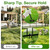 AAGUT Rebar Stakes 12 Inch J Hook, Premium Anti-Rust Tent Stakes for Canopy
