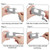 PEDOBALI 5 Pcs Heavy Duty Lock with Stainless Steel Keys Silver D Shaped Padlock for Garage, Motorbike, Shipping Container, Warehouses and Iron Doors