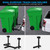 High-Loading Dual Trash Can Hauler Hitch for 2" Receiver Fit Pickup Truck