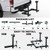High-Loading Dual Trash Can Hauler Hitch for 2" Receiver Fit Pickup Truck