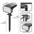 NYMPHY Solar Lights Outdoor Waterproof - 4 Pack (Warm White)