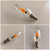 XIAOKALAMI E14 Flickering Flame Candle Bulb C35/Type B 2W 1800K Warm Decor Light 2-Pack