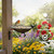 Belanttega Metal Tray Bird Feeder, Heavy Duty Mesh Seed Tray for Wild Bird
