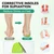 Supination Correction Insoles for Men and Women, O/XO Leg Orthopedic Corrective Insoles and Arch Support Comfort Cushion Inserts for Bow Legs, Foot Alignment, Posture Improve (S: M 6-7.5/W 7.5-9)