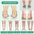 Supination Correction Insoles for Men and Women, O/XO Leg Orthopedic Corrective Insoles and Arch Support Comfort Cushion Inserts for Bow Legs, Foot Alignment, Posture Improve (S: M 6-7.5/W 7.5-9)