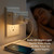 2-in-1 Remote Control Outlet with Night Light Plug Into Wall(Timer & Dimmable) – 100ft Range – No WiFi Needed – Wall Mount Switch for Bedroom, Hallway, Small Appliances & Hard-to-Reach Sockets